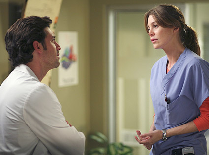 Grey's Anatomy, Patrick Dempsey, Ellen Pompeo Grey's Anatomy, Patrick Dempsey, Ellen Pompeo
